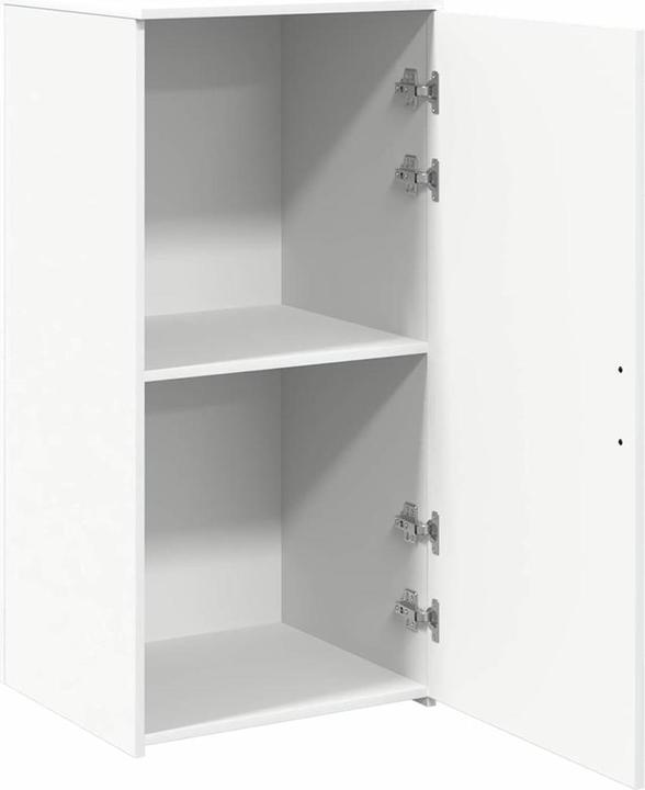 Actual product image VidaXL Storage cabinet White 50x45x103.5 cm Wood-based cabinet Filing cabinet