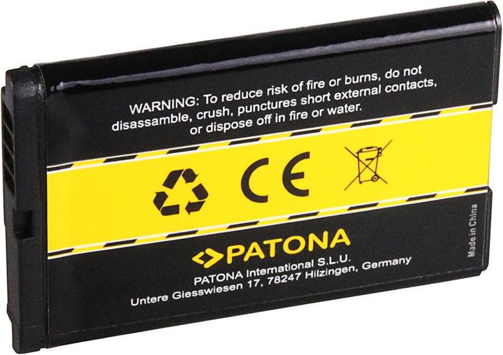 Image du produit Patona Batterie (Batterie, Mûre 7100G, Mûre 7100I, Mûre 7100R, Mûre 7100V, Blackberry 7100X, Mûre 7130G, Mûre 7130V, Mûre 8700F, Mûre 8700G, Mûre 8700R, Blackberry 8700V 8700V, Mûre 8707G, Mûre 8707V, Blackberry Curve 8300, Blackberry Curve 8310, Blackberry Curve 8520, Blackberry Curve 8530, Mûre 8330)