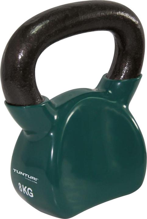 Actual product image Tunturi Vinyl Gusseisen Kettlebell (1 x 8 kg)