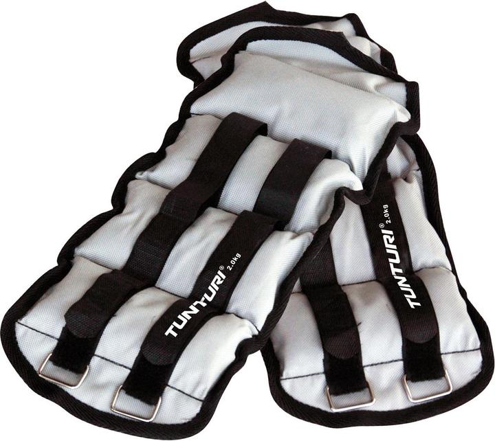 Image du produit Tunturi Set Arm & Bein Gewichtmanschetten (2 x 2 kg)
