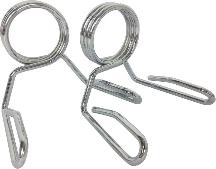 Tunturi Federclip Verschluss Set im 50 mm Olympia Standard
