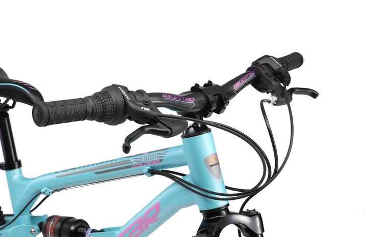 Actual product image Bikestar Fully mountain bike (24")