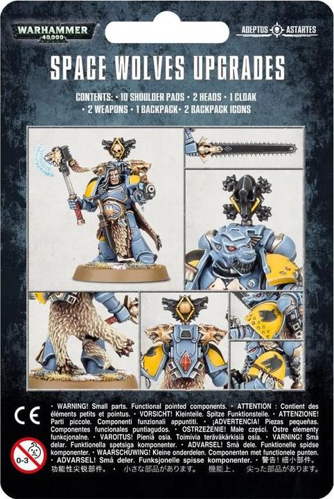 Actual product image Games Workshop Space Wolves Upgrades (Plastic)