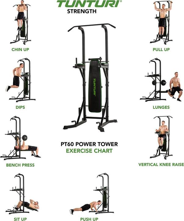 Produktbild Tunturi Klimmzugstation Power Tower PT60