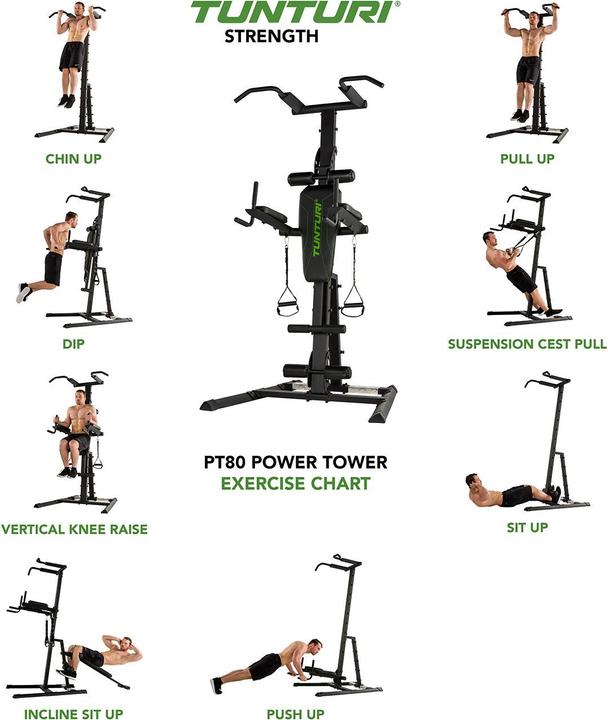 Image du produit Tunturi Klimmzugstation Power Tower PT80