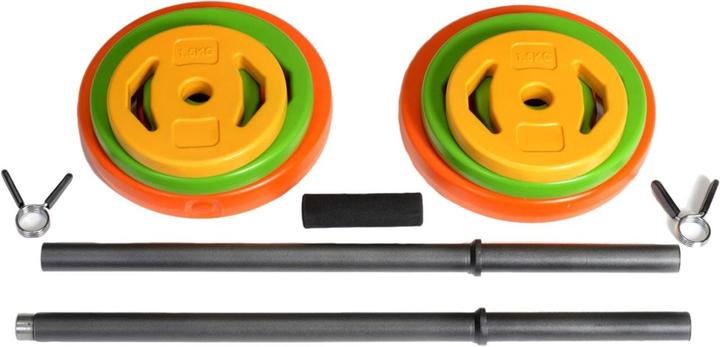Actual product image Tunturi Aerobic Pump Hantelset komplett (2 x 1.5 kg, 2 x 2.5 kg, 2 x 5 kg)