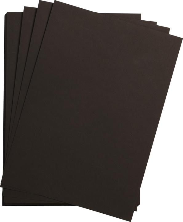 Image du produit Clairefontaine Etival Color paquet 25F 75x110cm 160g - Noir (160 g/m², 1 x)