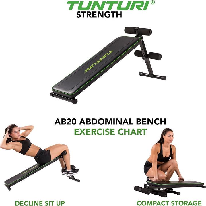 Actual product image Tunturi Bauchtrainer Sit-Up Bank AB20