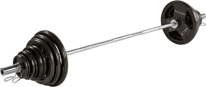 Image du produit Tunturi Olympisches Gewichtsset (4 x 1,25 kg, 4 x 2,5 kg, 4 x 5 kg, 2 x 10 kg, 2 x 15 kg)