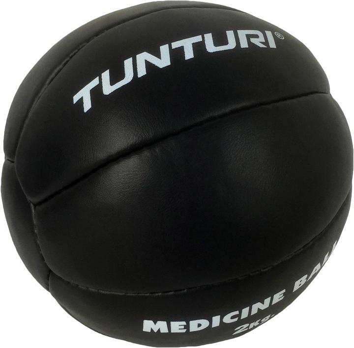 Tunturi Medizin Ball Schwarz (2 kg, 150 mm)