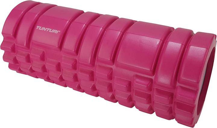 Tunturi Yoga Schaumblock Massageroller 33 cm Pink