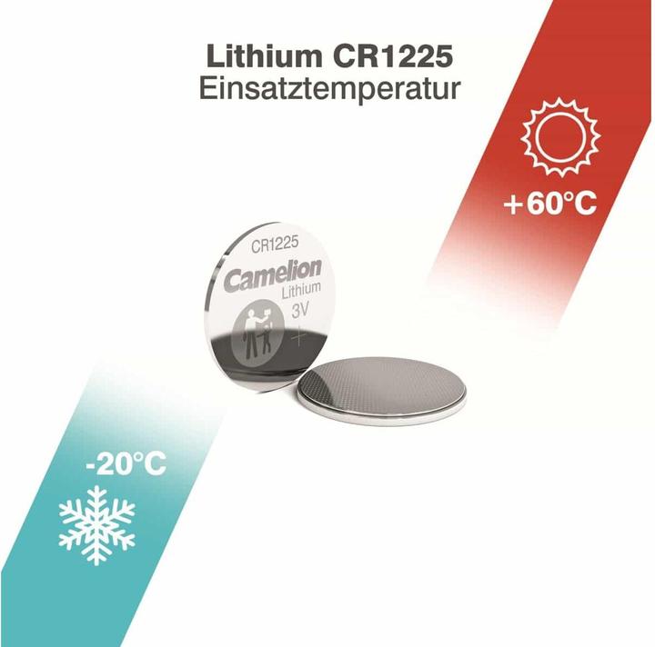 Actual product image Camelion CR 1225 Lithium (5 pcs., CR1225, 50 mAh)