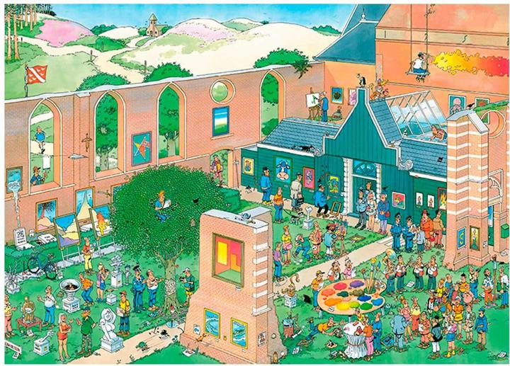 Produktbild Jumbo Jan van Haasteren - Der Kunstmarkt (1000 Teile)