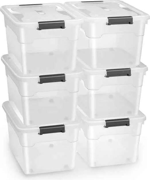 Produktbild Juskys Aufbewahrungsbox mit Deckel (45 l)