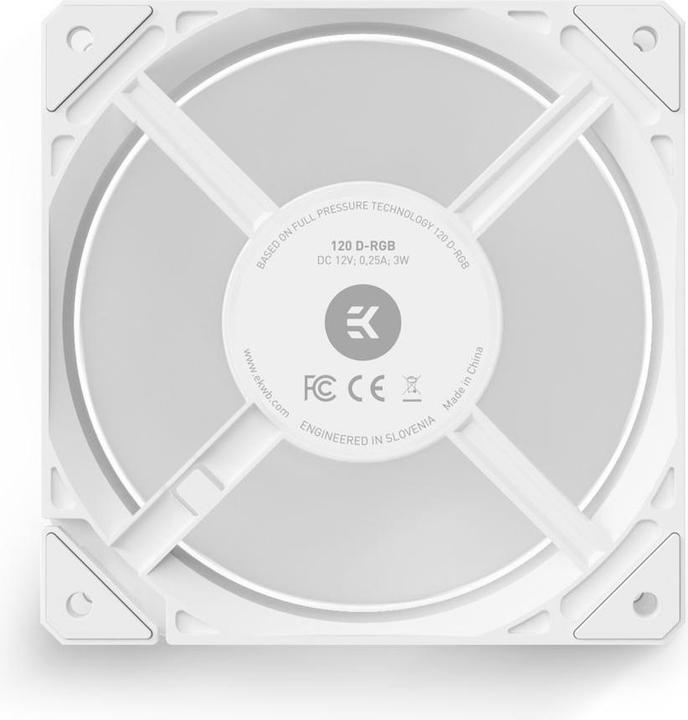 Actual product image EKWB EK Loop Fan FPT 120D-RGB 550-2300 wh 3831109898048 (120 mm, 1 x)