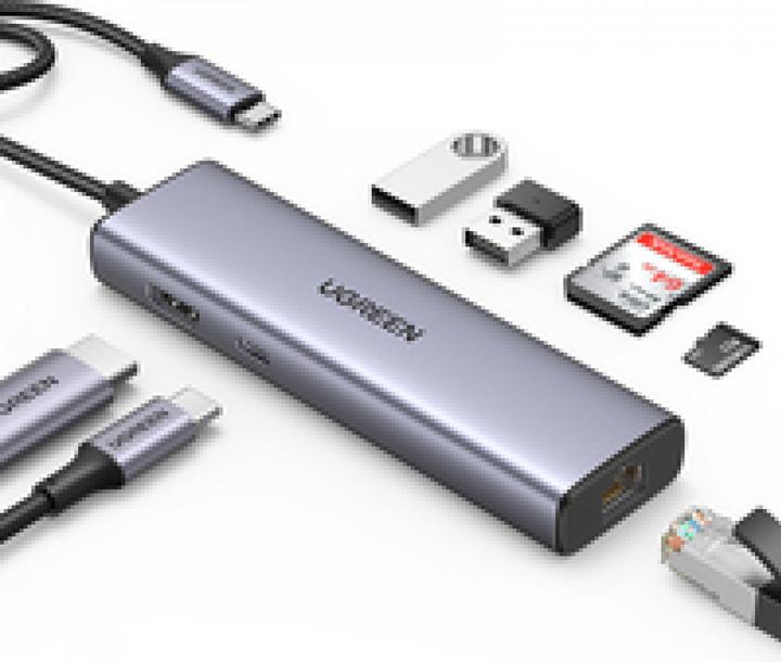 Actual product image Ugreen Hub (USB-C, 10 Ports)