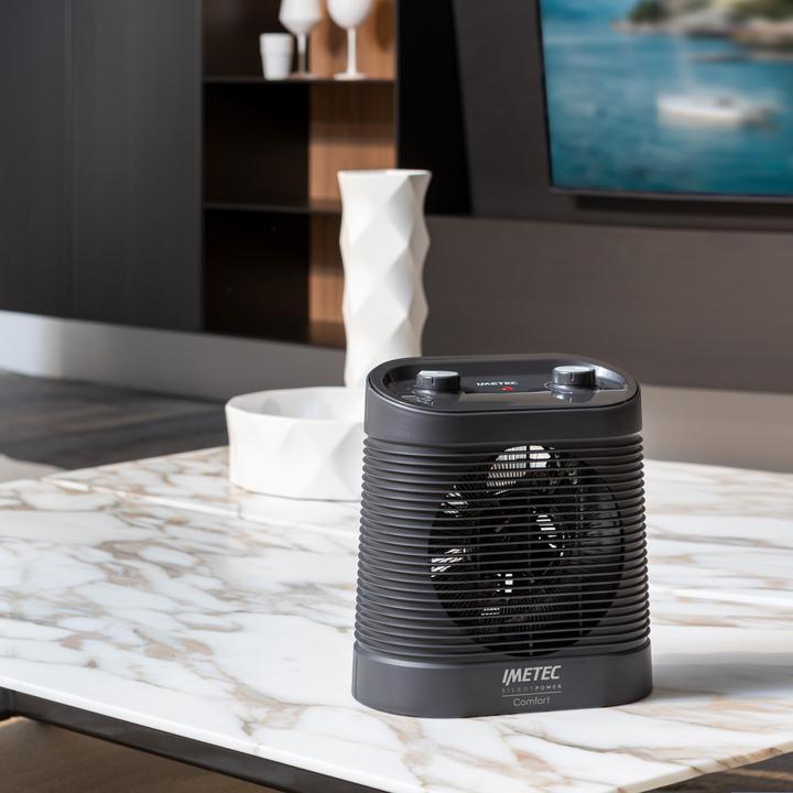 Immagine prodotto Imetec Silent Power Comfort Interno Nero 2100 W Riscaldatore ambiente elettrico con ventilatore (2100 W)