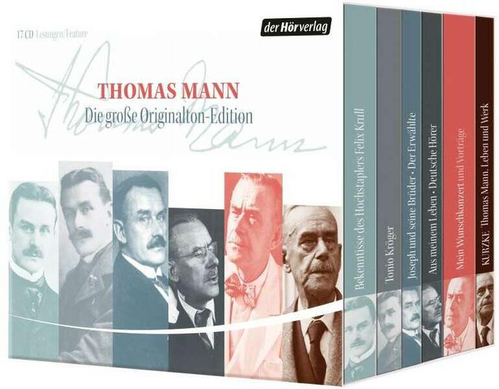 Produktbild Die grosse Originalton-Edition (Thomas Mann, Deutsch)