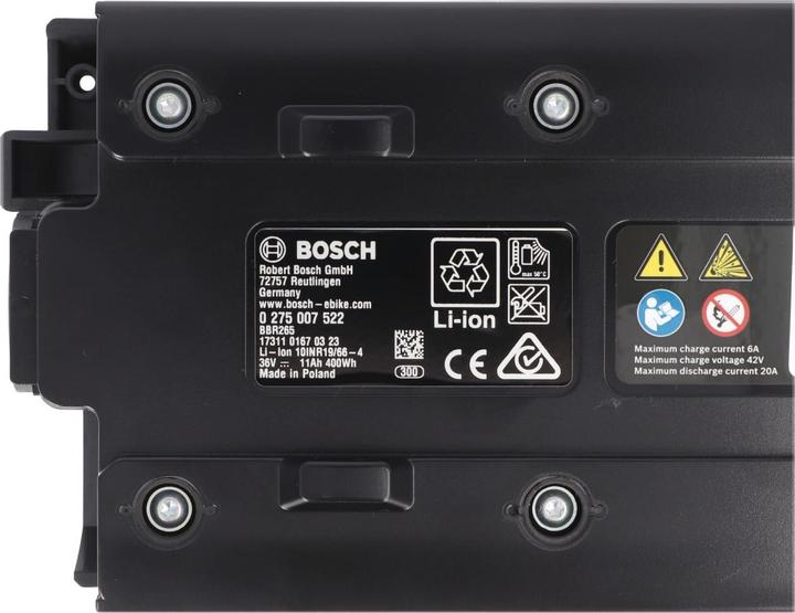 Image du produit Bosch eBike PowerPack 400 BBR265 (400 Wh, Batterie pour vélo électrique)