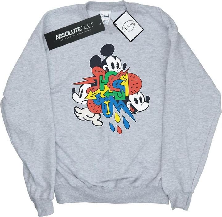 Disney Mickey Mouse Vintage Arrows Sweatshirt Jungen (116)