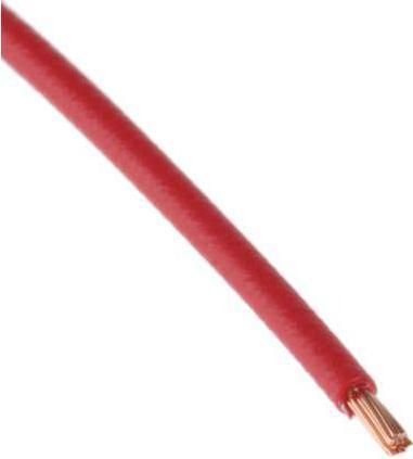 Produktbild TE Connectivity ACW Aderleitung 0,5mm² 100m rot