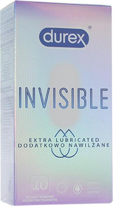 Image du produit Durex Invisible Extra Lubricated (10 pcs)