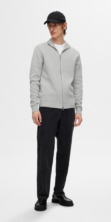 Actual product image Selected Homme High neck zip cardigan (L)