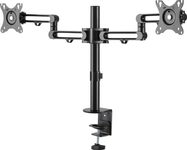 StarTech ARMDUAL3 Doppel Monitorarm zur Tischmontage (Gelenkarme für bis zu 32-Zoll-VESA (Tisch, 32")