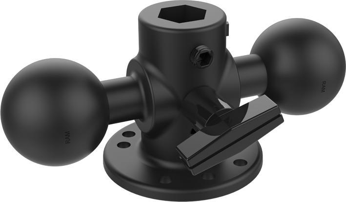 Produktbild RAM Mounts RAM DBL BALL W/ 2 1/2Inch