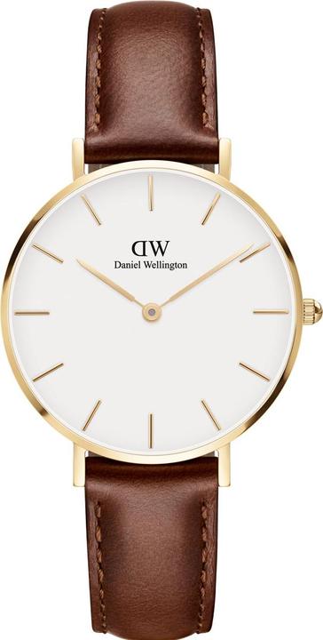 Immagine prodotto Daniel Wellington Classico Petite St. Mawes in oro bianco (Orologio da polso analogico, 32 mm)