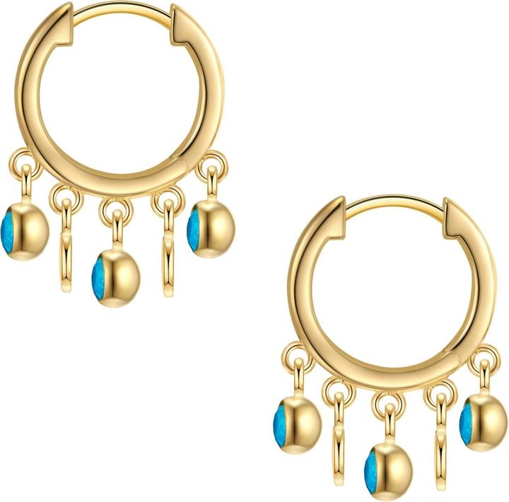 Immagine prodotto Glanzstücke München Donna Argento Turchese Oro Giallo - 28717 (Argento)