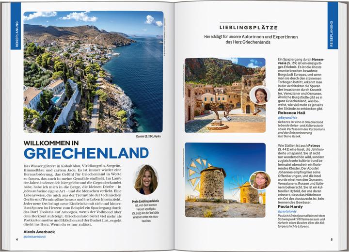 Produktbild Reiseführer Griechenland (Deutsch, Alexis Averbuck, Rebecca Hall, Vesna Maric, Paula Hardy, Simon Richmond, Helena Smith, Ryan Ver Berkmoes, Helen Iatrou, Vangelis Koronakis, Sarah Souli, 2024)
