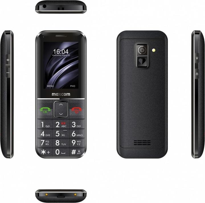 Produktbild Maxcom MM735 Comfort mobile phone + SOS bar black (2.20", 2 Mpx, 3G)