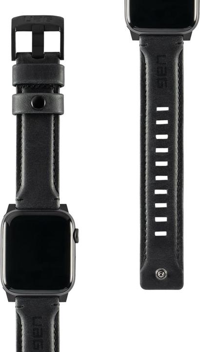 Actual product image UAG Apple Watch Strap (44 mm, Stainless steel, Genuine leather)