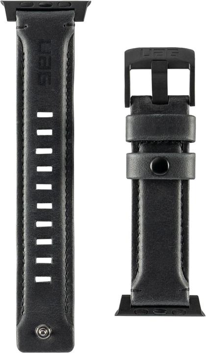 Actual product image UAG Apple Watch Strap (44 mm, Stainless steel, Genuine leather)