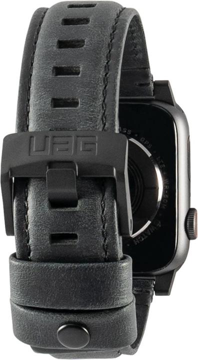 Actual product image UAG Apple Watch Strap (44 mm, Stainless steel, Genuine leather)