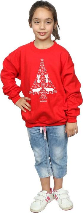 Produktbild Disney Frozen Christmas Tree Sweatshirt Mädchen (116)