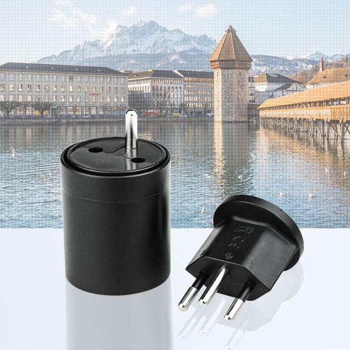 Hermex Adattatore fisso DE a spina CH Adattatore di connessione Adattatore di spina