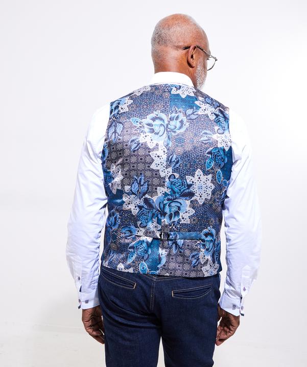 Immagine prodotto Joe Browns Linen Blend Houndstooth Waistcoat (Banda radio 38 (2600 MHz))