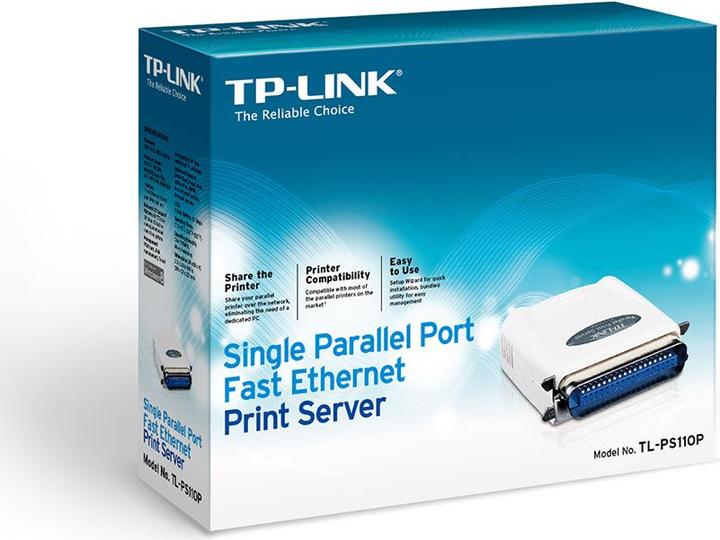 Actual product image TP-Link TL-PS110P: Parallel port print server