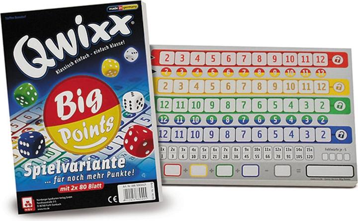 Image du produit NSV Qwixx Big Points (Allemand)