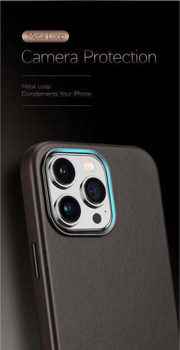 Immagine prodotto Dux Ducis Custodia in vera pelle della serie Naples (Apple iPhone 14 Pro)