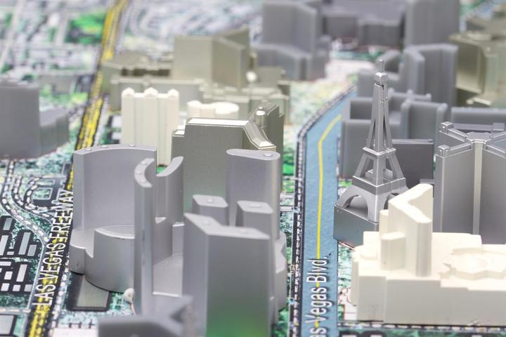 Actual product image 4D City Las Vegas USA (1200 pieces)