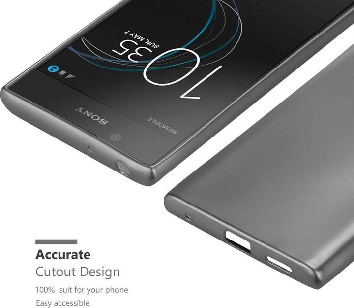 Actual product image Cadorabo TPU Matt Metallic Cover (Sony Xperia L1)
