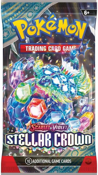 Image du produit Pokémon Stellar Crown (Anglais, Affichage du booster)