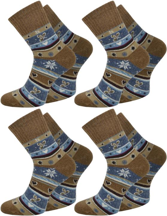 Normani 4 Paar Edelsocken mit Seide und Modal