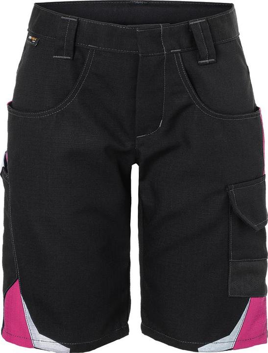 Actual product image Kübler Children's shorts KIDZ black/pink shape 2724 size 158-164 (158)