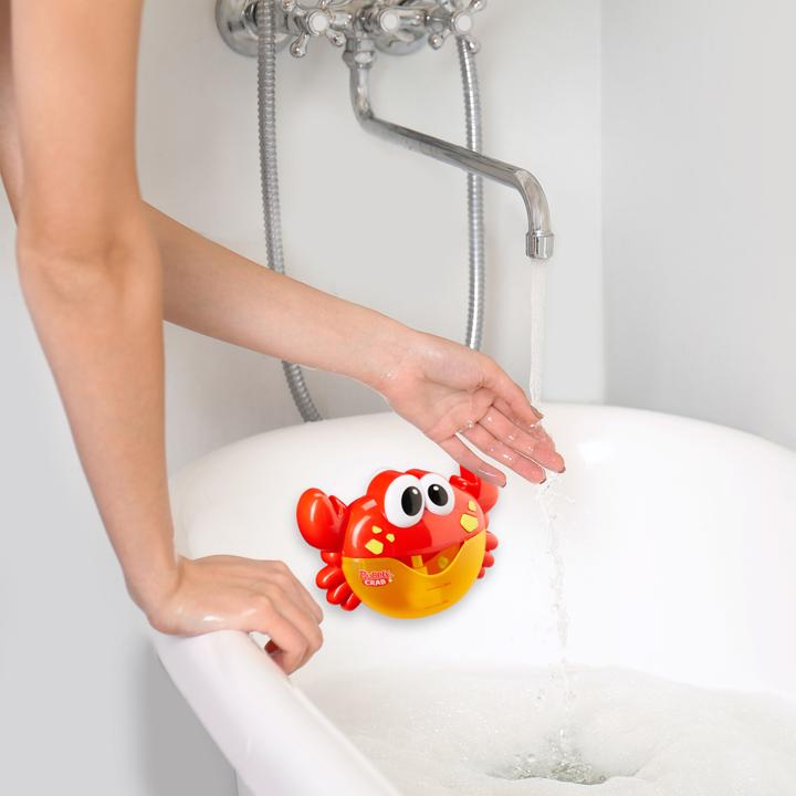 Actual product image Relaxdays Bathtime Crab Toy, Red