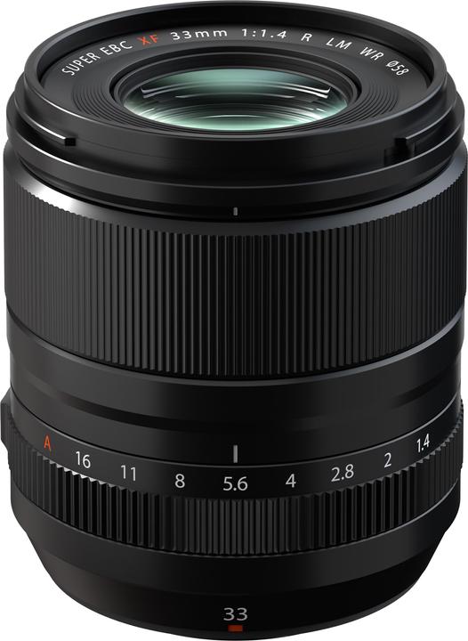 Actual product image Fujifilm FUJINON XF 33mm F1.4 R LM WR (Fujifilm X, APS-C / DX)