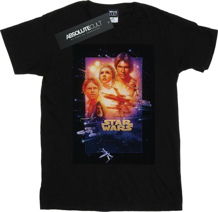 Star Wars Episode IV Movie Poster TShirt (S)